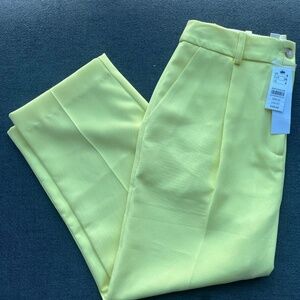 Yellow Top Shop Pants Size 4